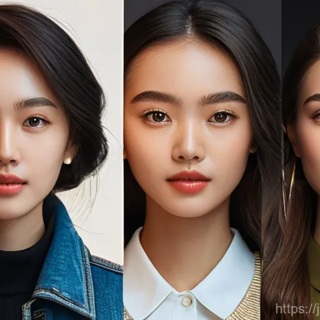 아동용 롱패딩 브랜드 추천 - Here are three detailed image generation prompts in English, based on the provided text, while adher...